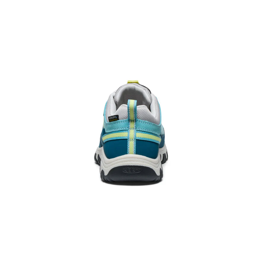 Keen Kids Targhee IV Waterproof Hiking Shoe - Reef Waters/ Daquiri Green (Sizes 1 to 7) - Image 3