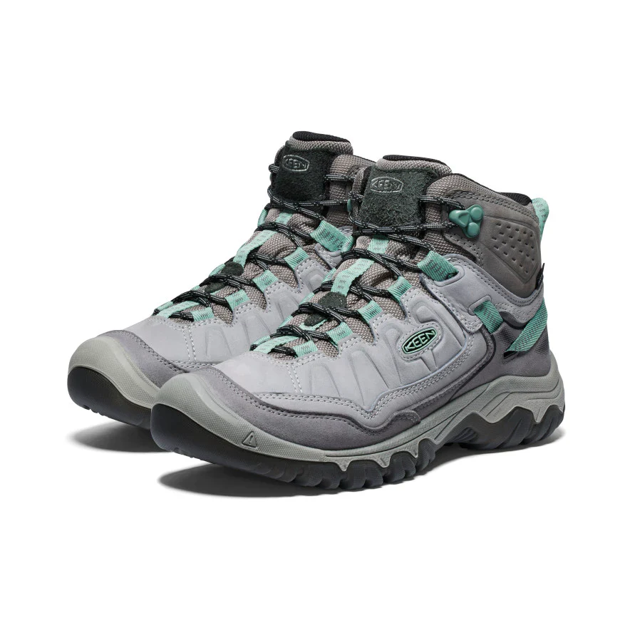 Keen Women's Targhee IV Mid Waterproof Boot - Alloy/Granite - Image 2