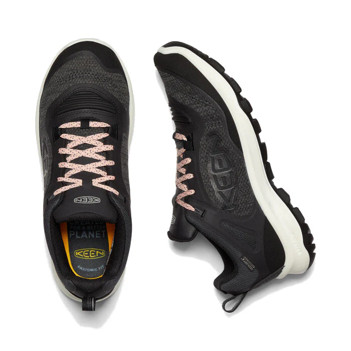 Women's Terradora Flex Waterproof Shoe - Black/Peachy Keen - Image 4
