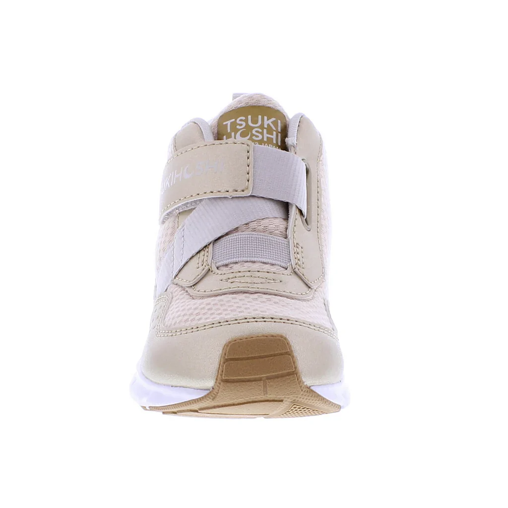 Tsukihoshi Youth (Sizes 1.5-5) Tokyo Waterproof Sneaker - Gold/Champagne - Image 5