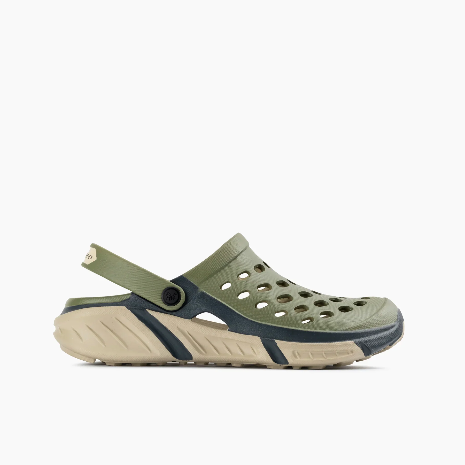 Joybees Men's Trekking Clog - Dusty Olive/Charcoal - Image 5