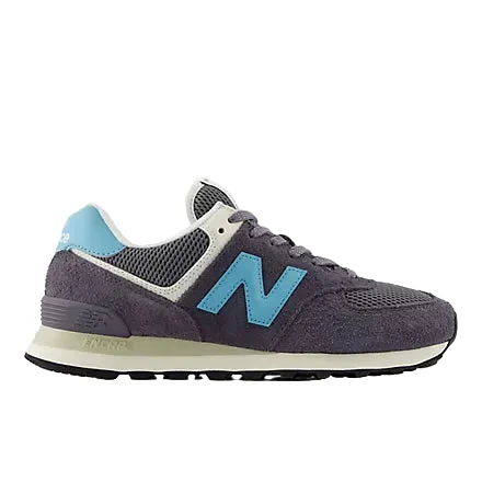 New Balance 574 Sneakers -NEPTUNE GREY / TAFFY BLUE - Image 2