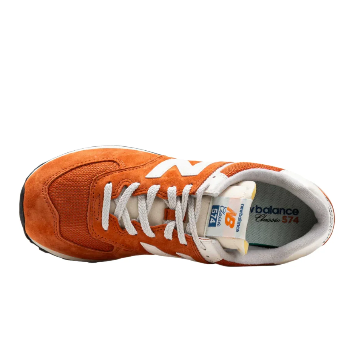New Balance Men's 574 Core Sneaker - Infield Clay/Sea Salt - Image 4