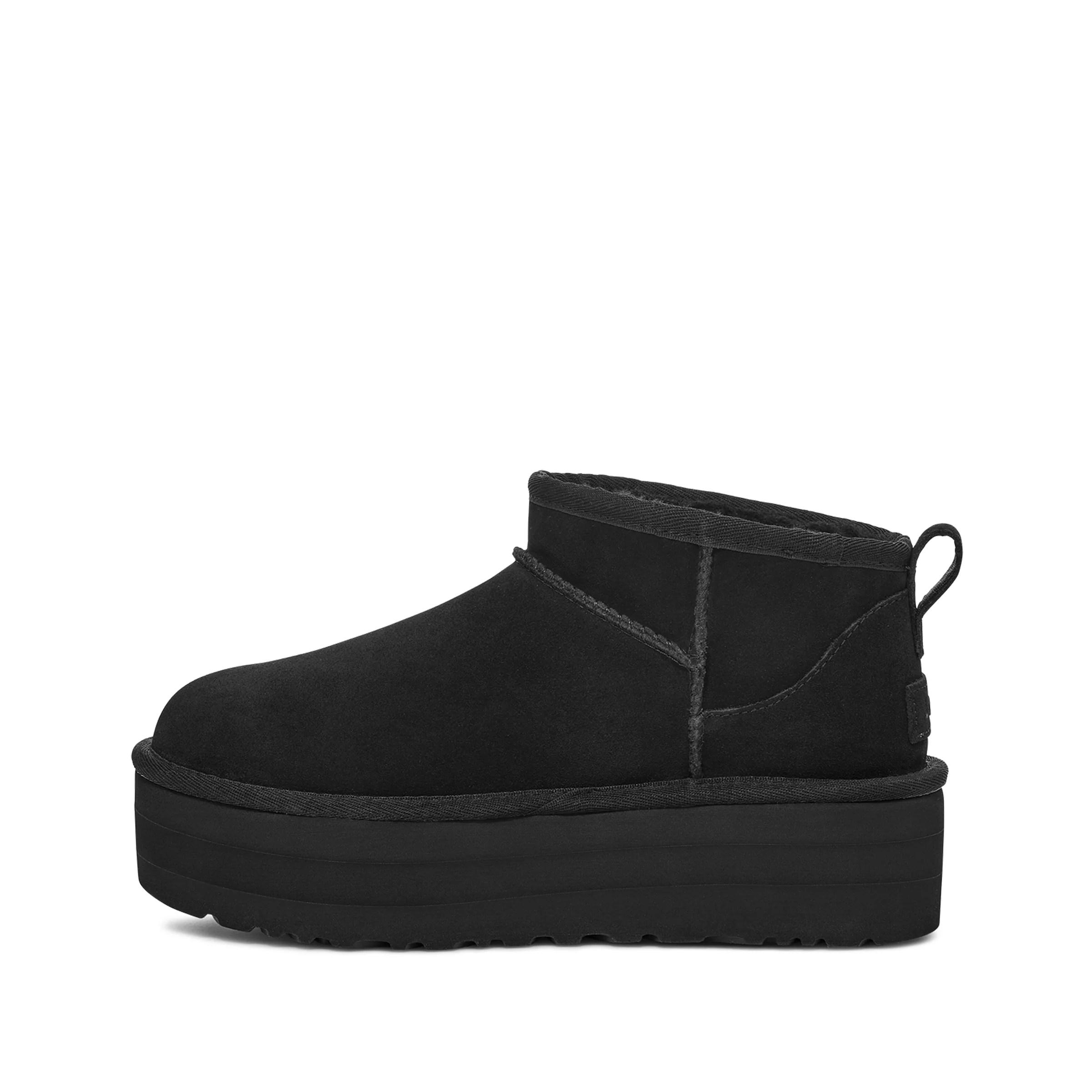 UGG® Women's Classic Ultra Mini Platform Boot - Black - Image 2