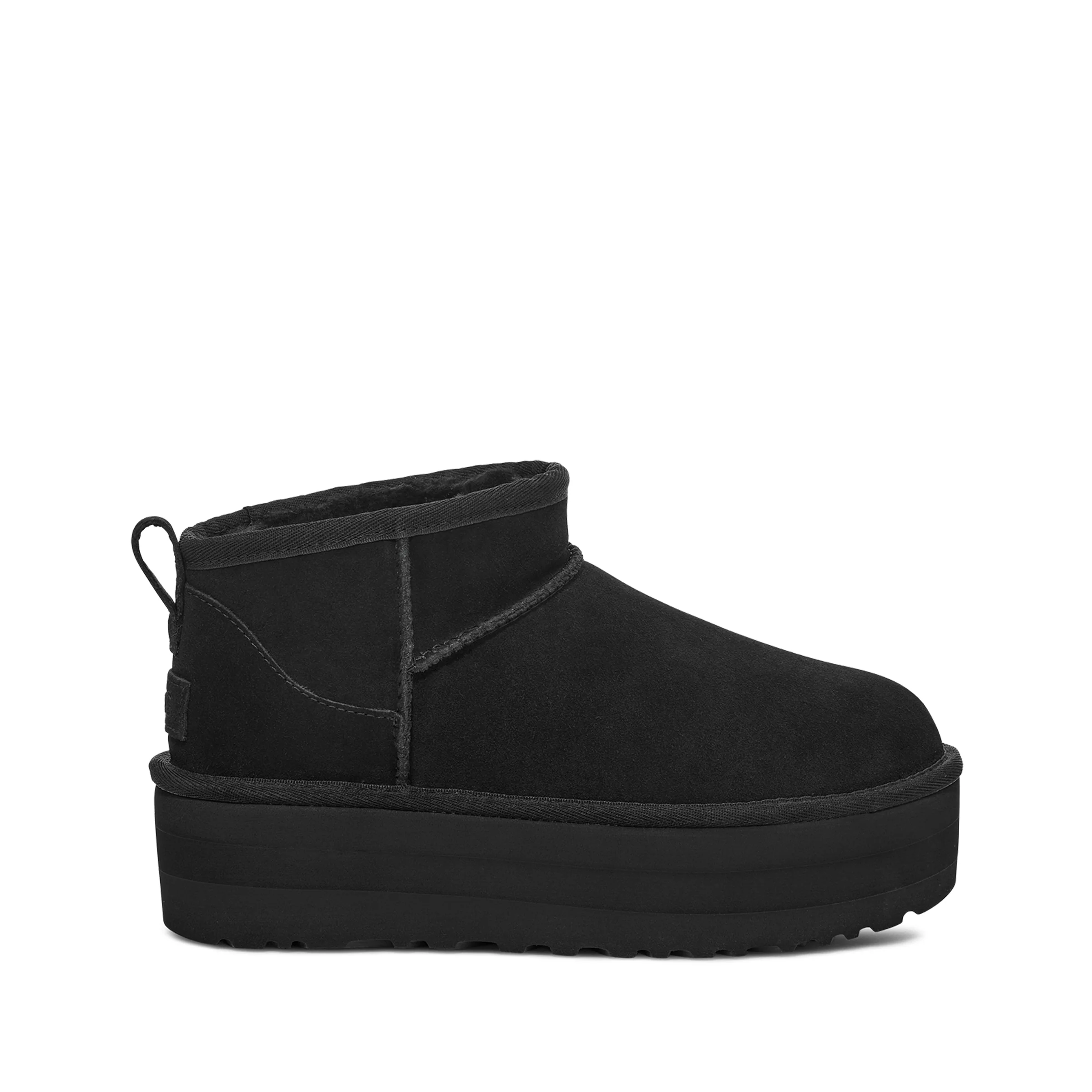 UGG® Women's Classic Ultra Mini Platform Boot - Black - Image 4
