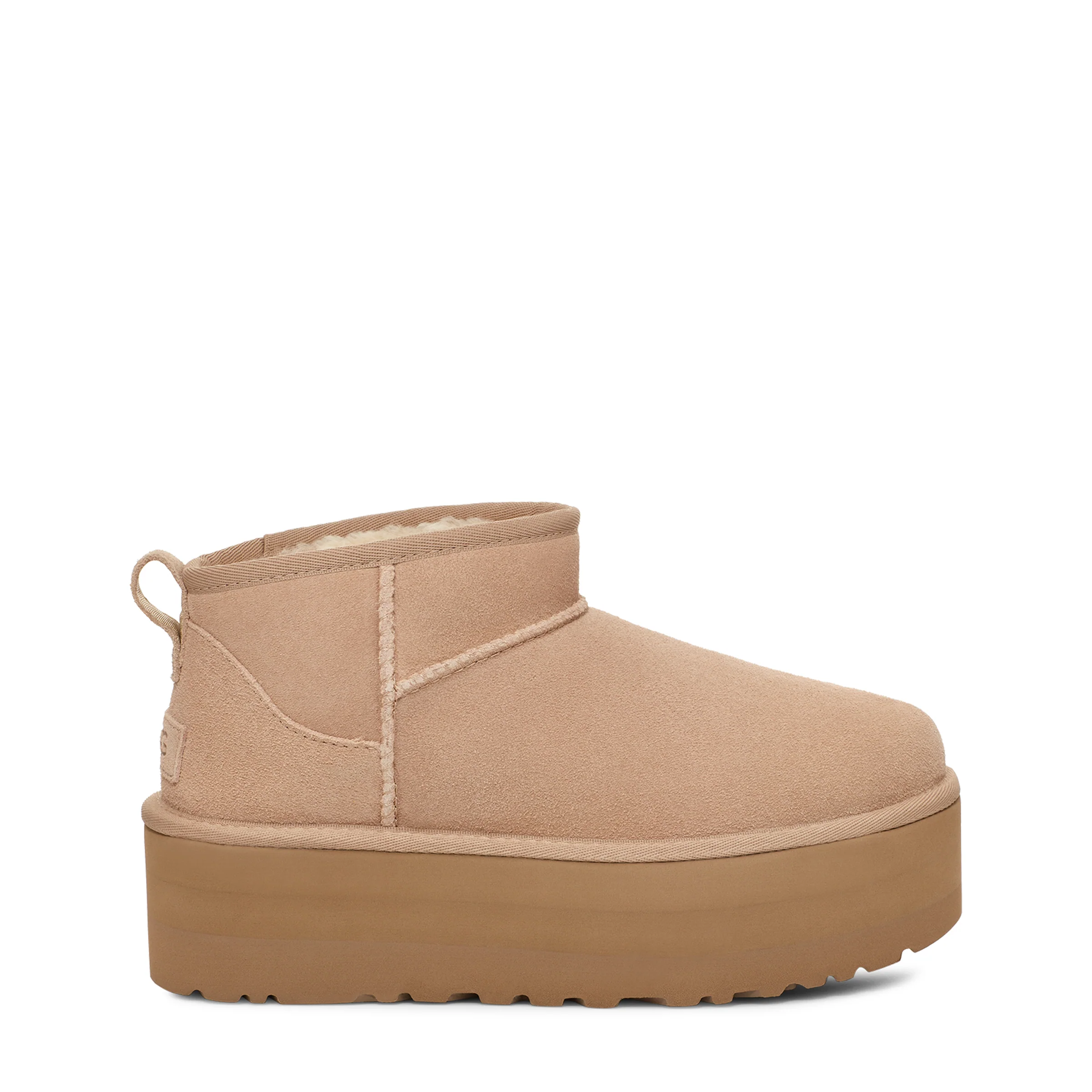 UGG® Women's Classic Ultra Mini Platform Boot - Sand - Image 3
