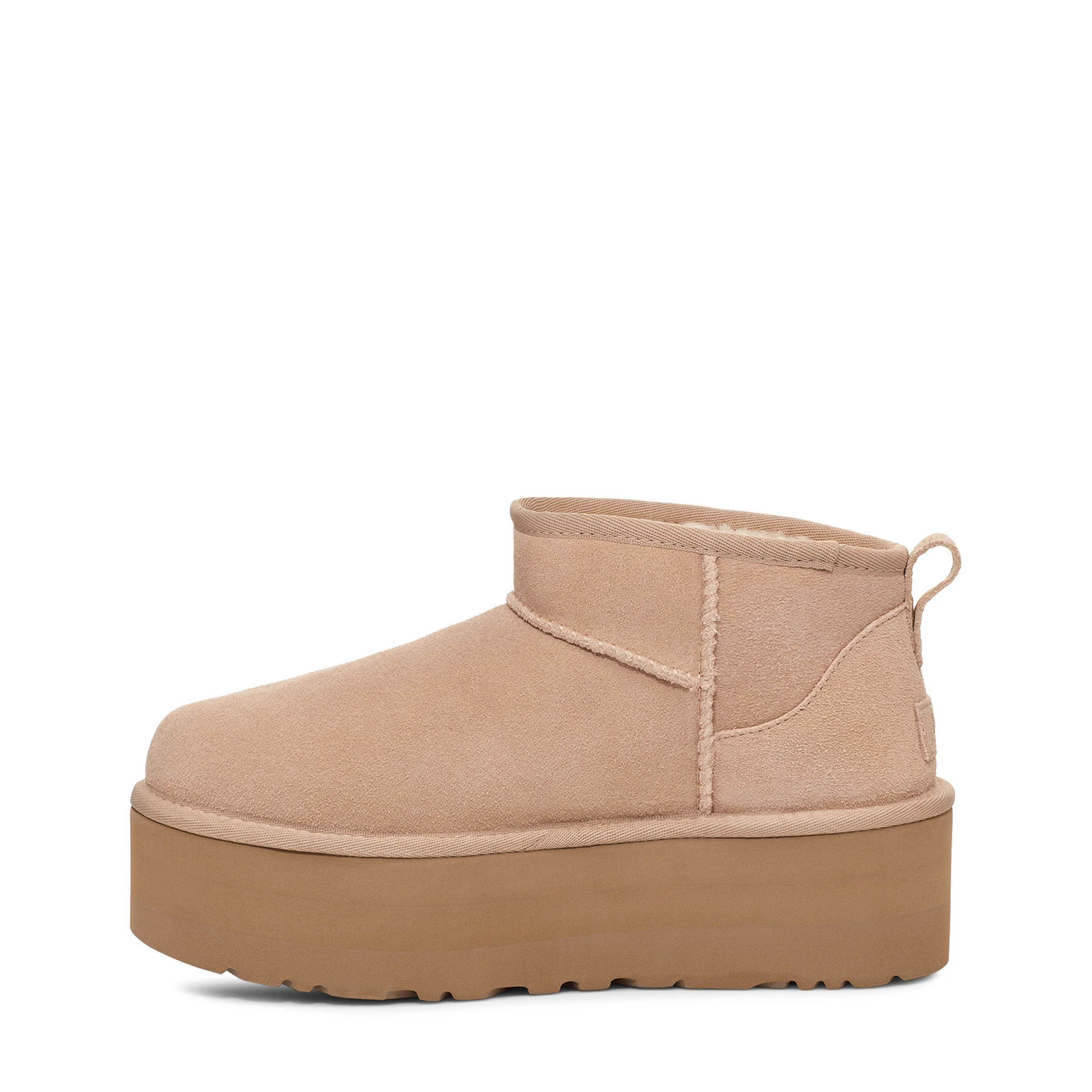 UGG® Women's Classic Ultra Mini Platform Boot - Sand - Image 4