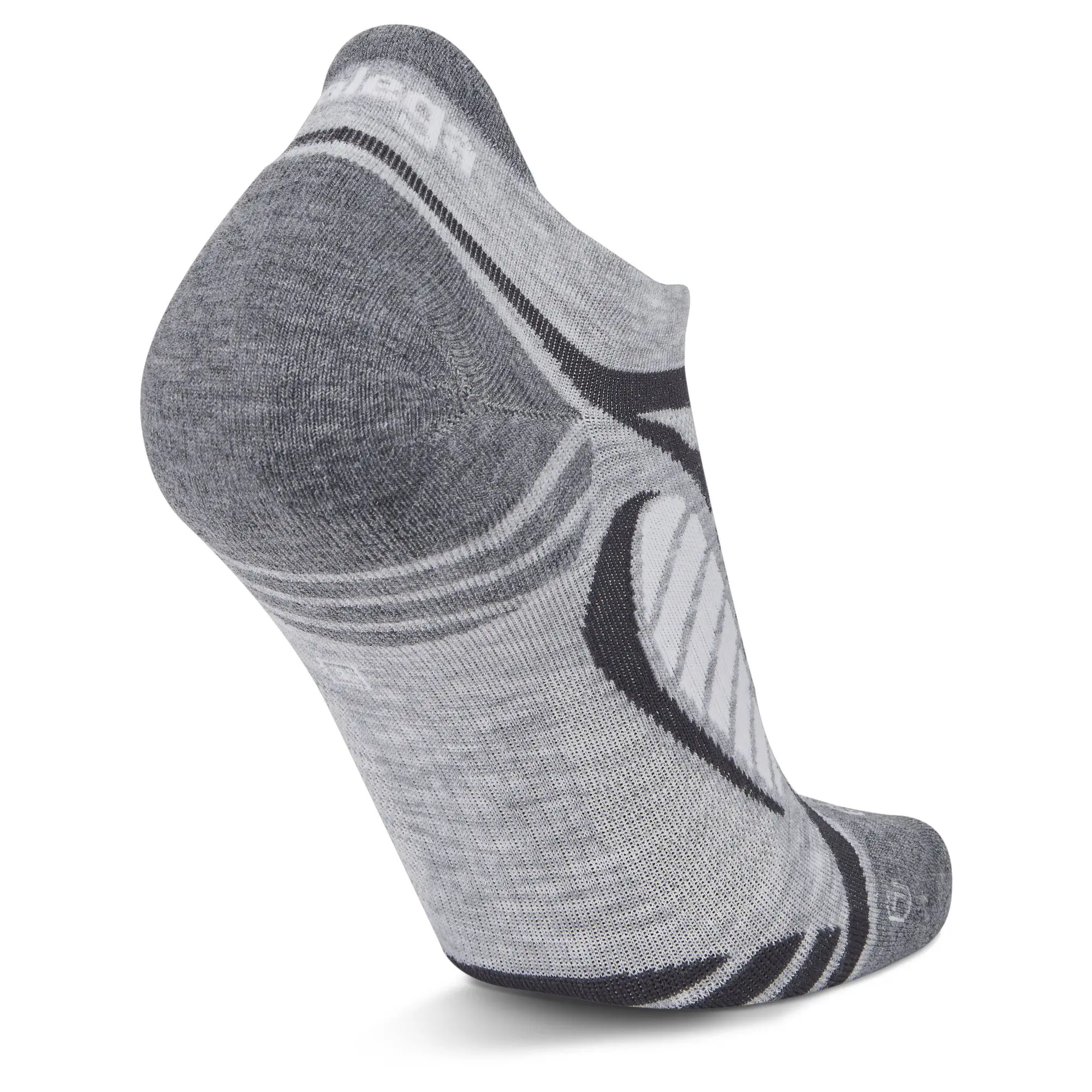 Balega Women's Ultralight No Show Sock - Grey/White - Image 5