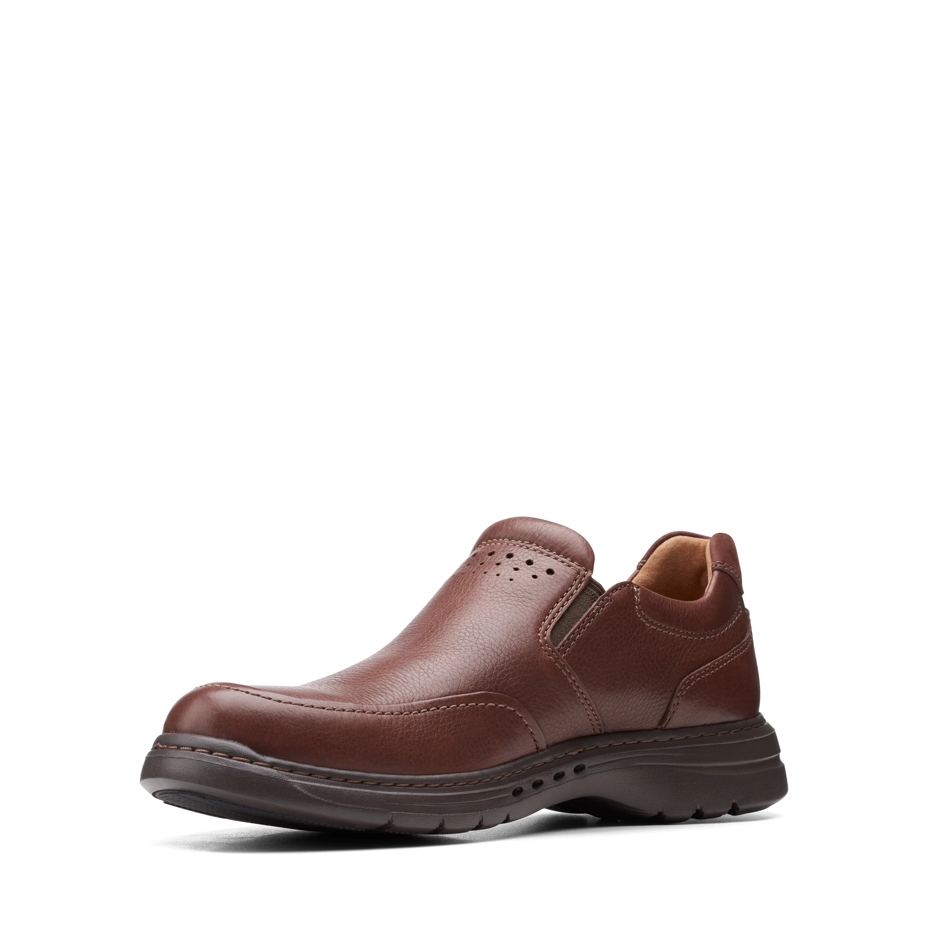 Clarks Men's Un Brawley Step - Mahogany - Image 4