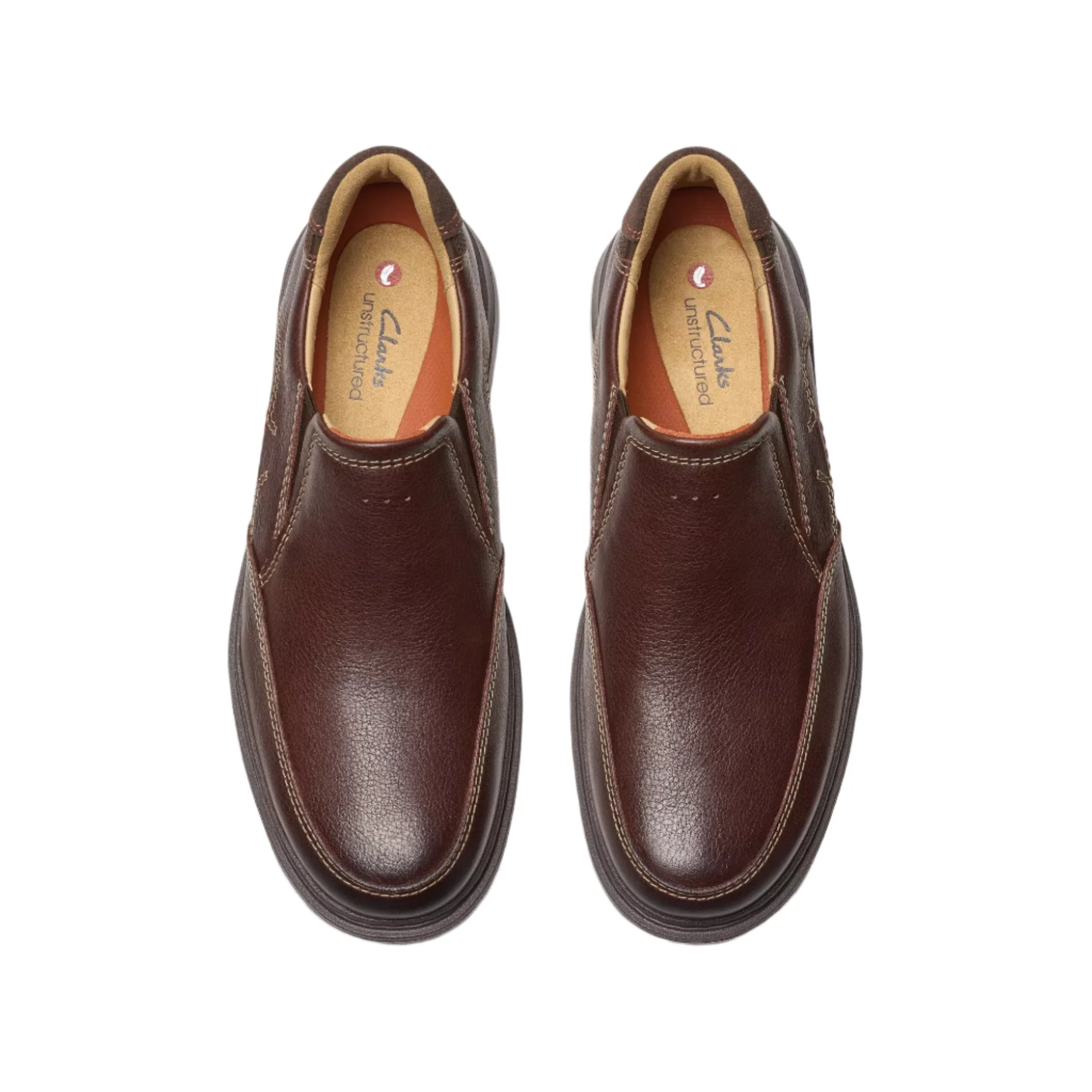 Clarks Men's Un Briley Step Shoe - Mahogany - Image 4