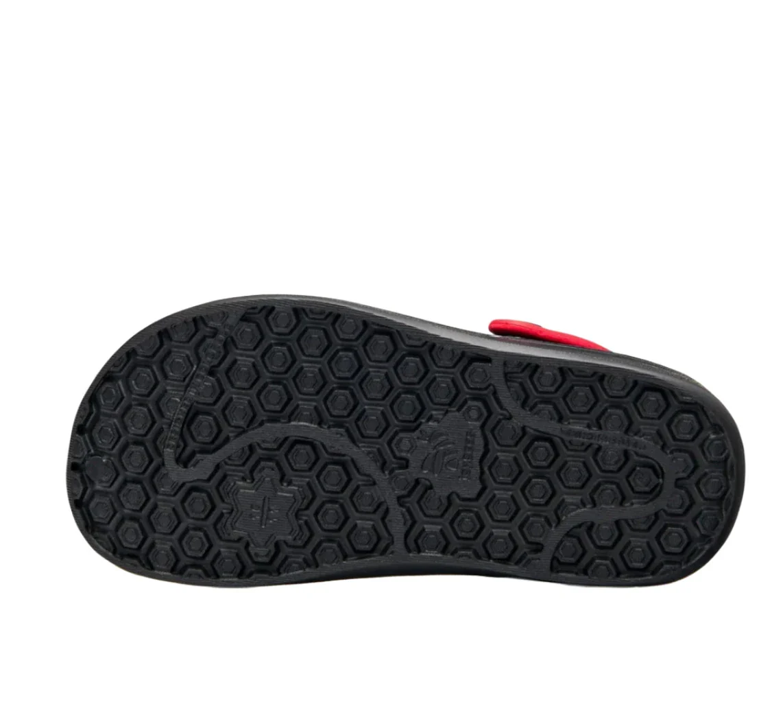 Joybees Kids' Varsity Clog - Black/Red - Image 4
