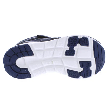 Tsukihoshi Little Kid Velocity Velcro Sneaker - Navy/Silver (Little Kid Sizes 7 to 1) - Image 3