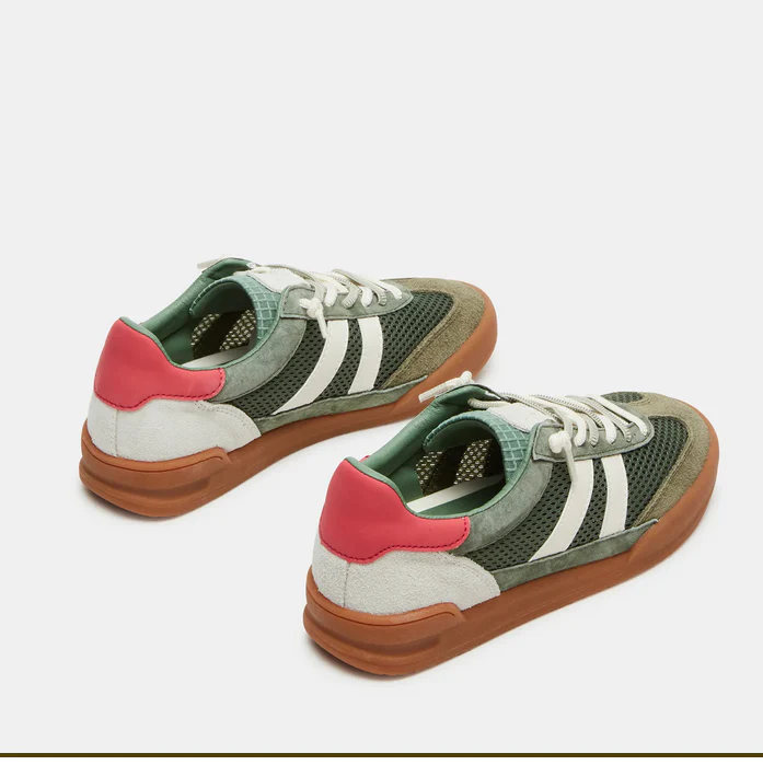 Steve Madden Verdict Sneaker - Green Multi - Image 3