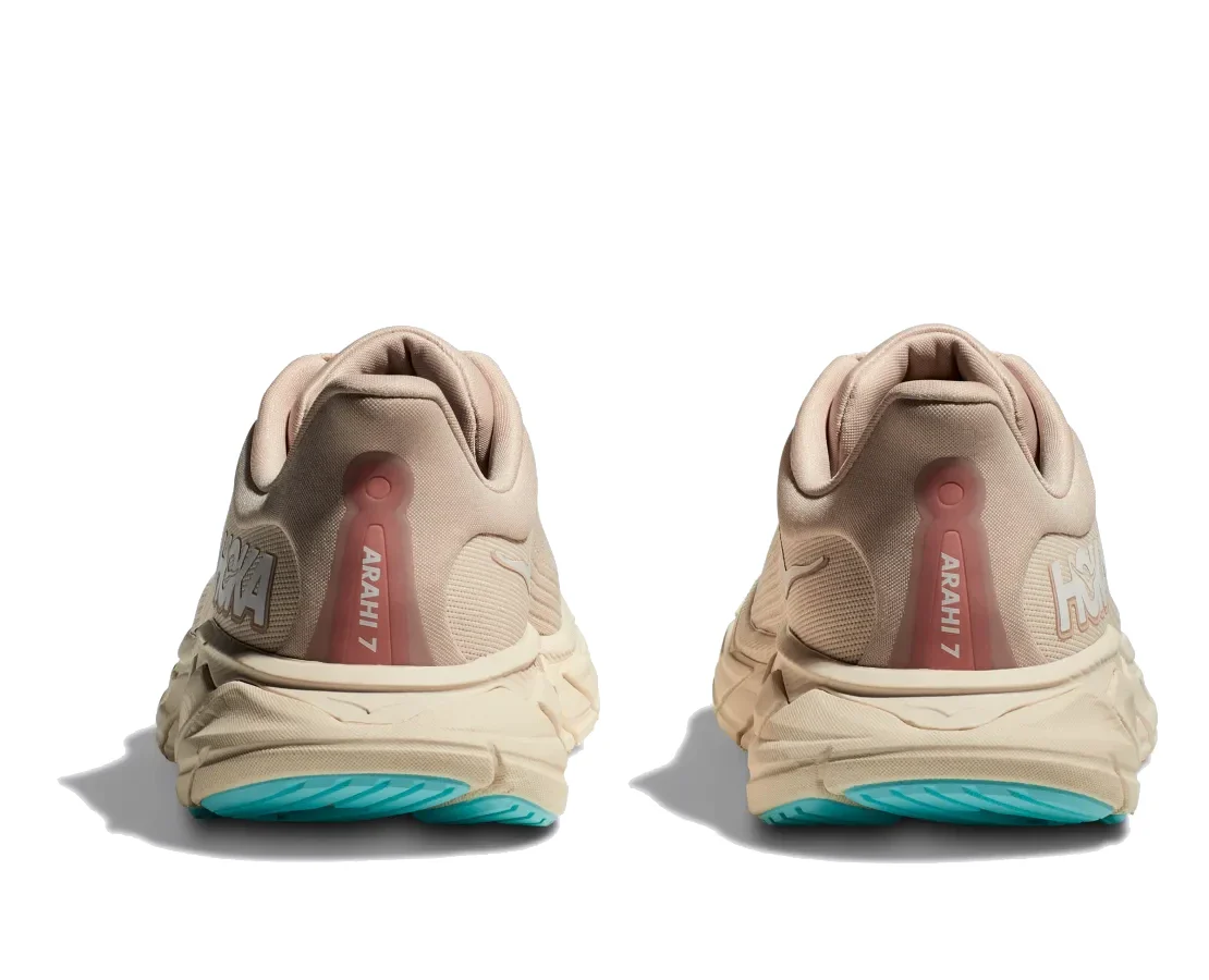Hoka Women's Arahi 7 Sneaker - Vanilla/Cream - Image 4