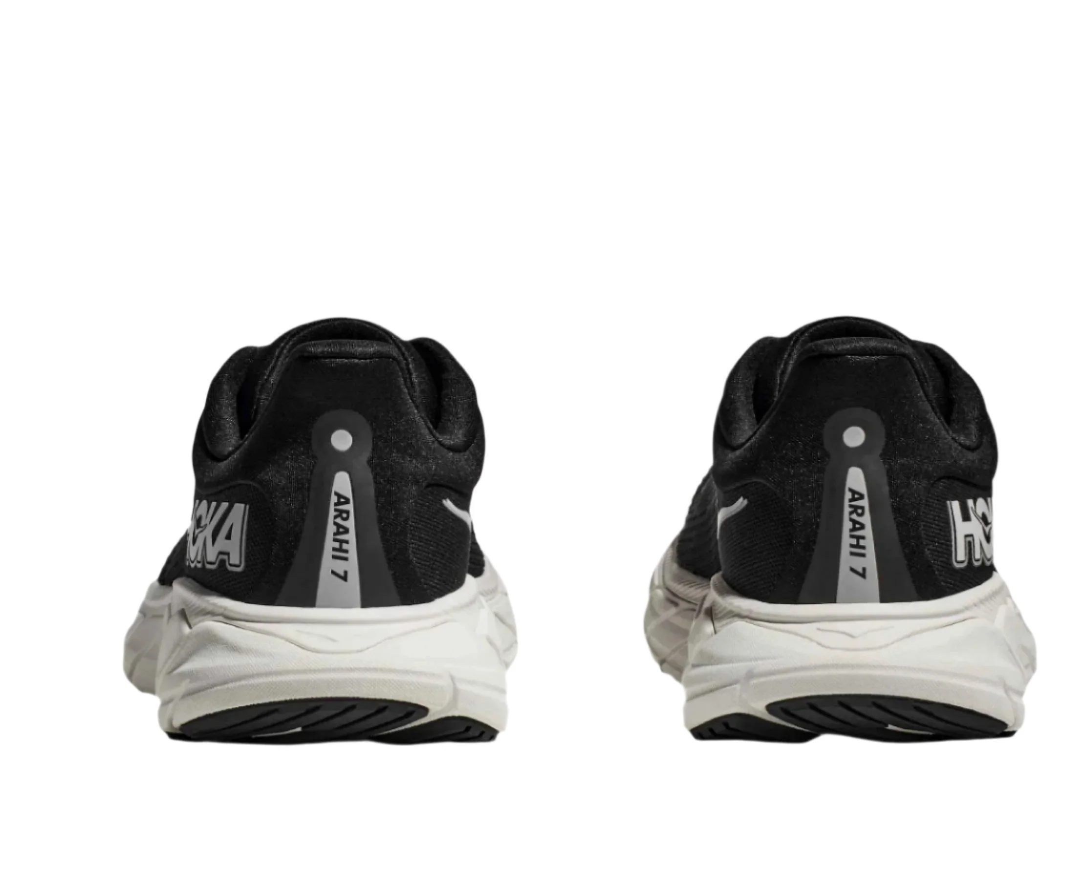 HOKA Women's Arahi 7 Running Shoe - Black/White - Image 4