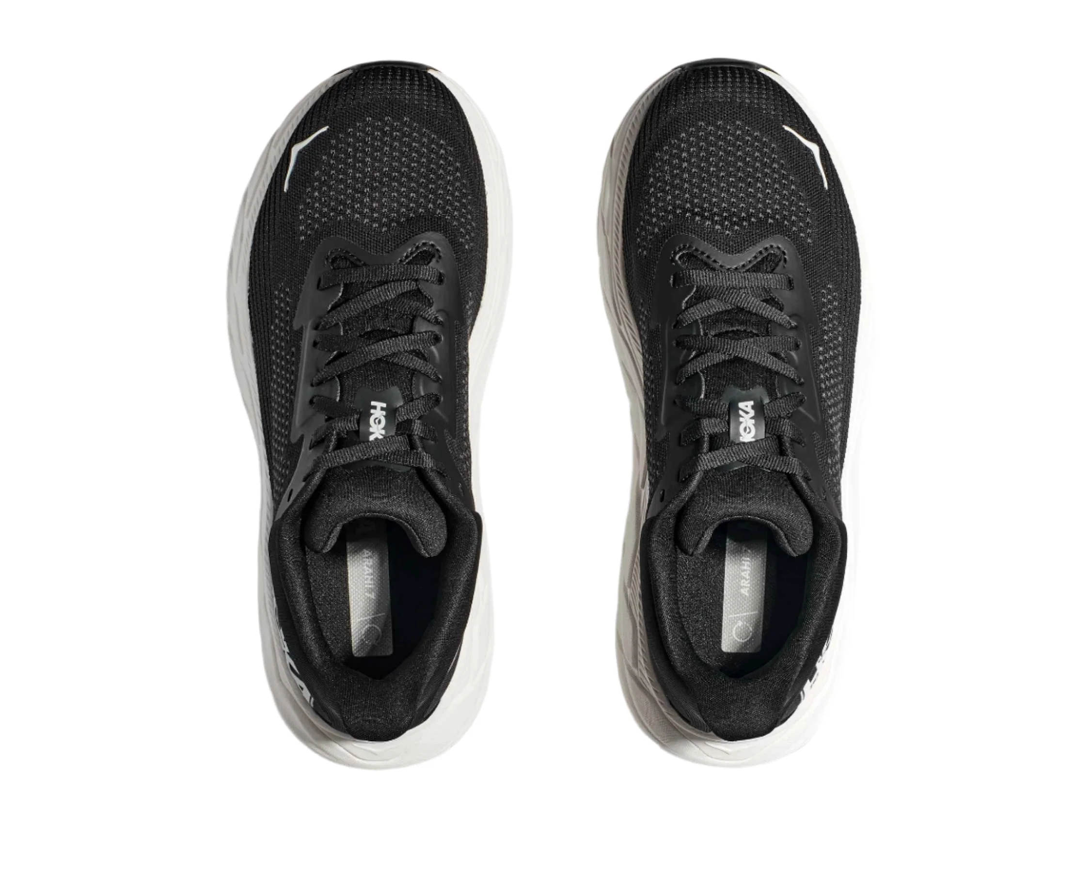 HOKA Women's Arahi 7 Running Shoe - Black/White - Image 5