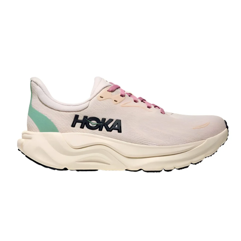 Hoka Women's Arahi 8 Stability Running Shoe - Rose Cream/Alabaster - Image 2
