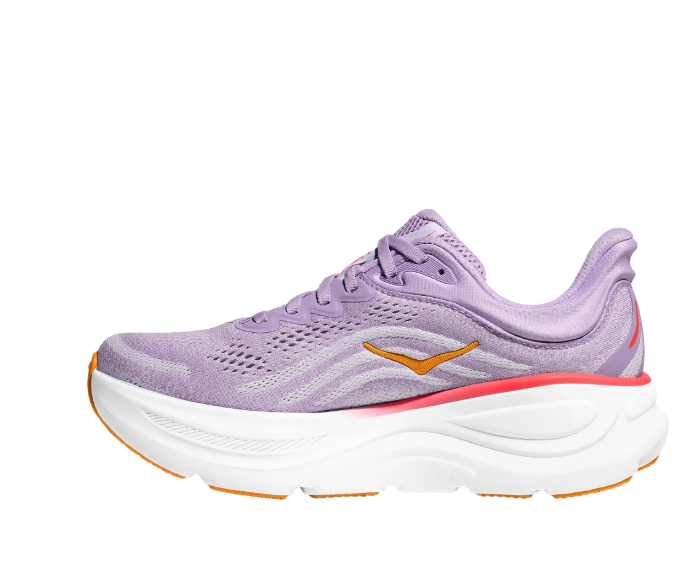 HOKA Women's Bondi 9 Ultra Cushioned Running Shoe - Aster Flower/Starlight Glow - Image 2