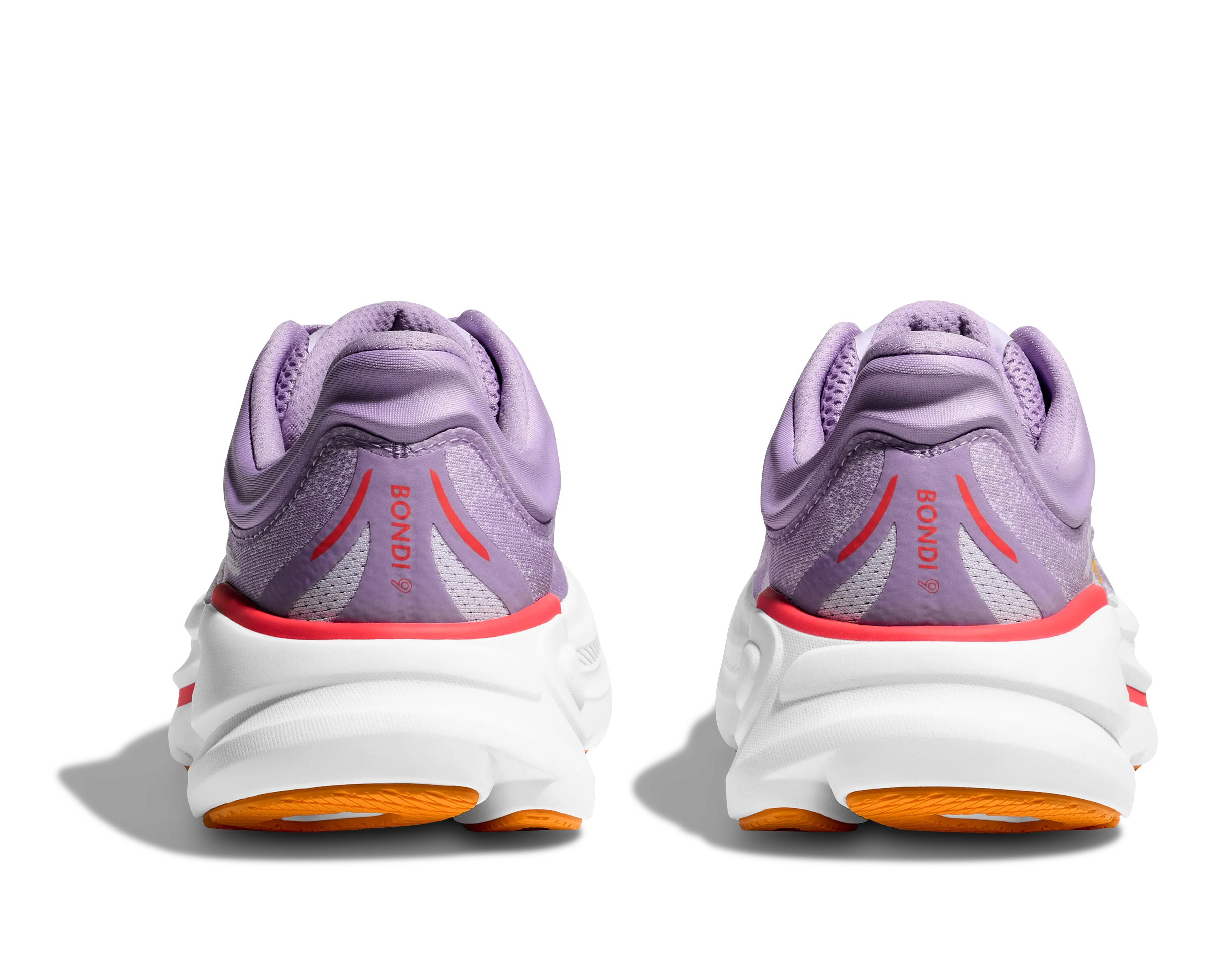 HOKA Women's Bondi 9 Ultra Cushioned Running Shoe - Aster Flower/Starlight Glow - Image 6