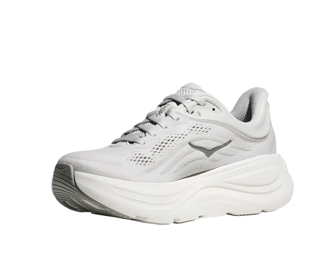 HOKA Women's Bondi 9 Everyday Running Shoe - Stardust/Sliver - Image 2
