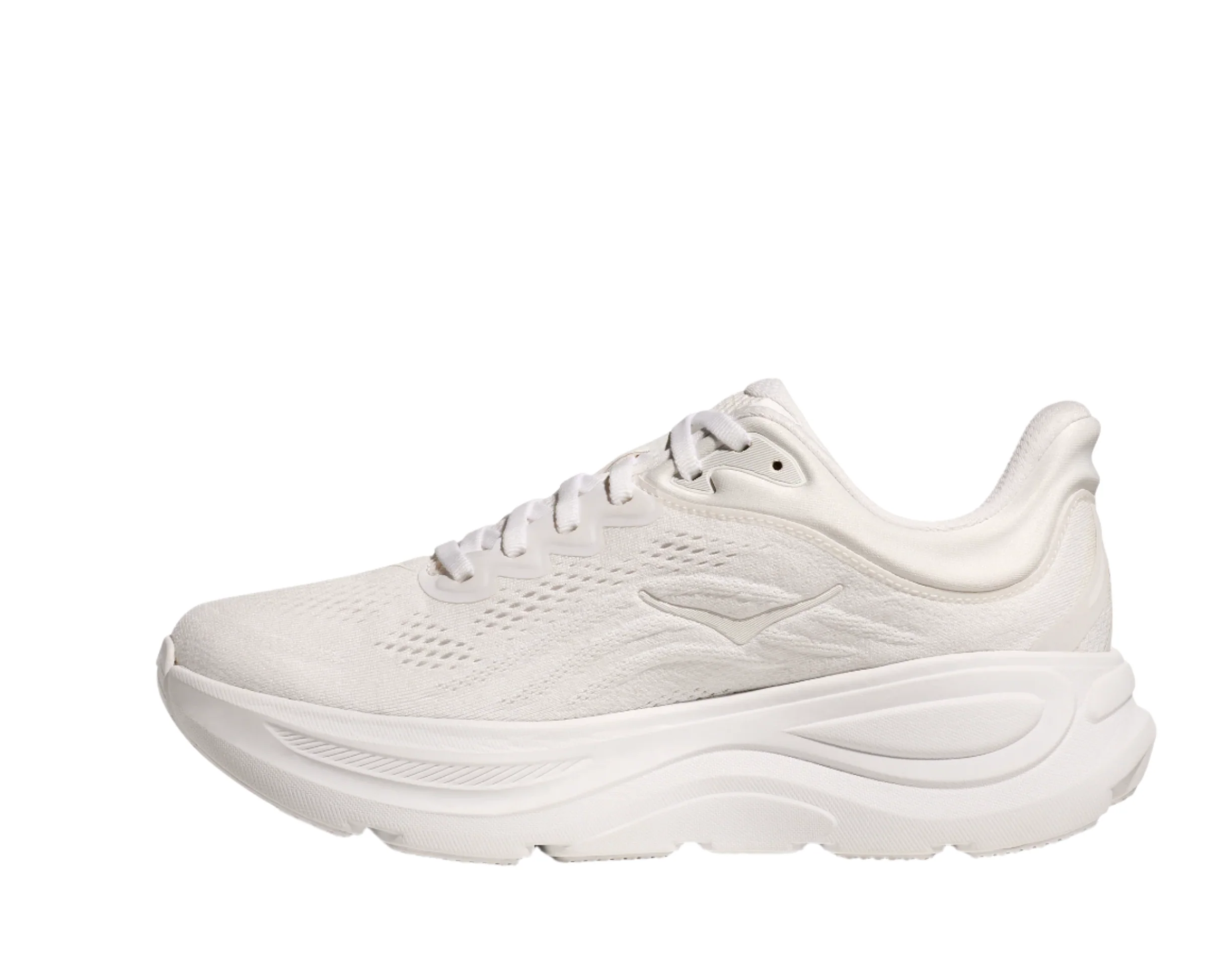 HOKA Women's Bondi 9 Ultra Cushioned Running Shoe - White/White - Image 2