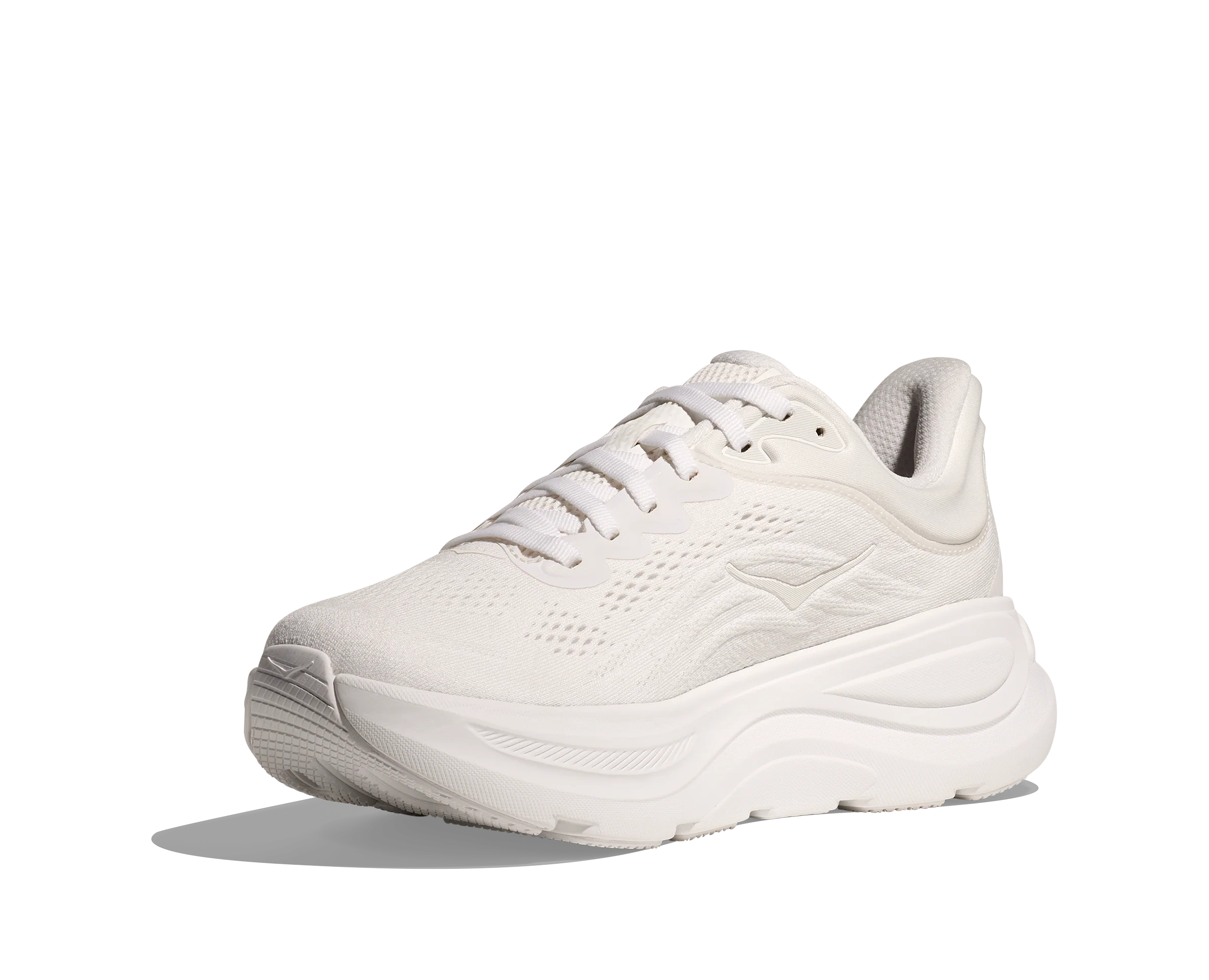 HOKA Women's Bondi 9 Ultra Cushioned Running Shoe - White/White - Image 5