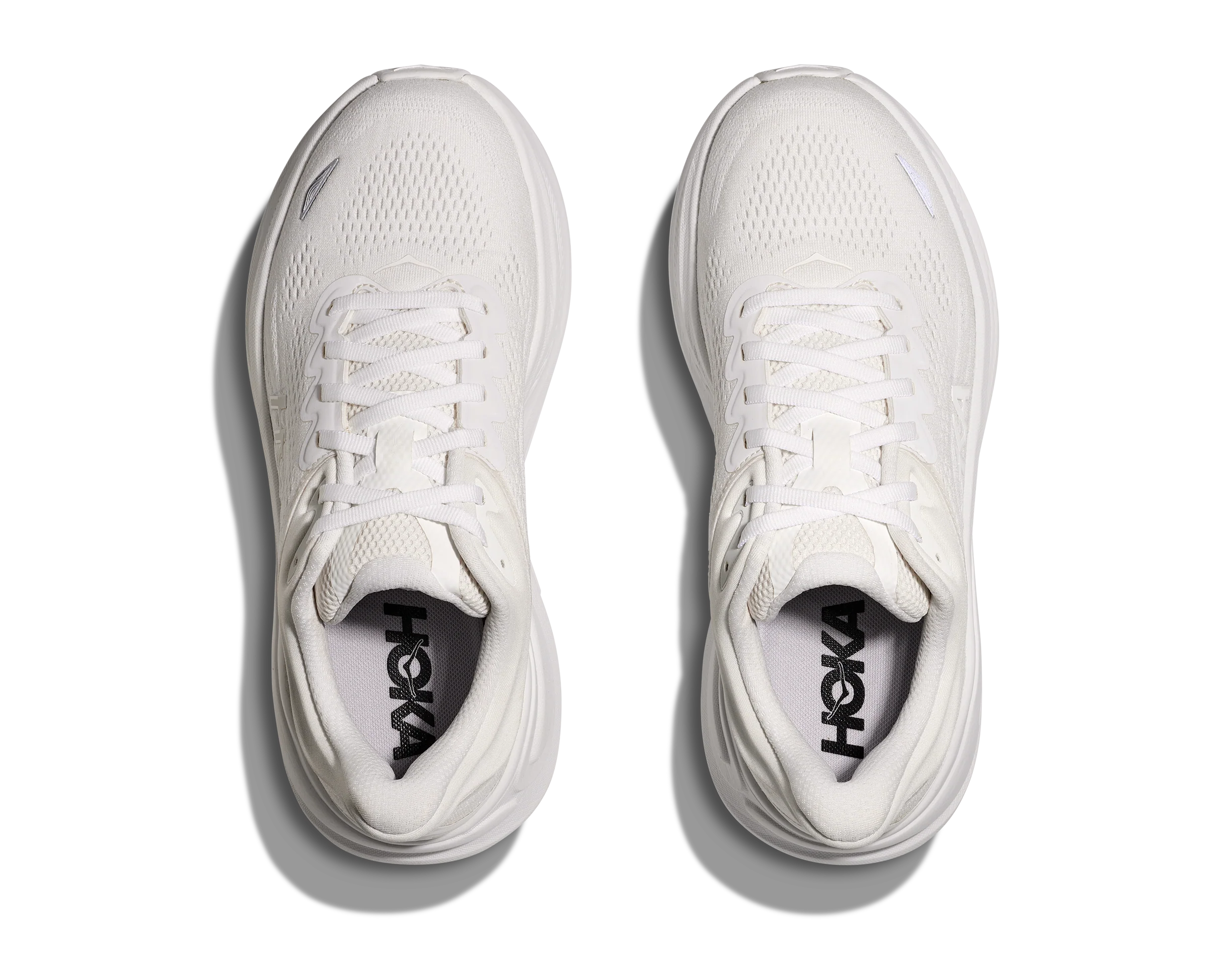 HOKA Women's Bondi 9 Ultra Cushioned Running Shoe - White/White - Image 6