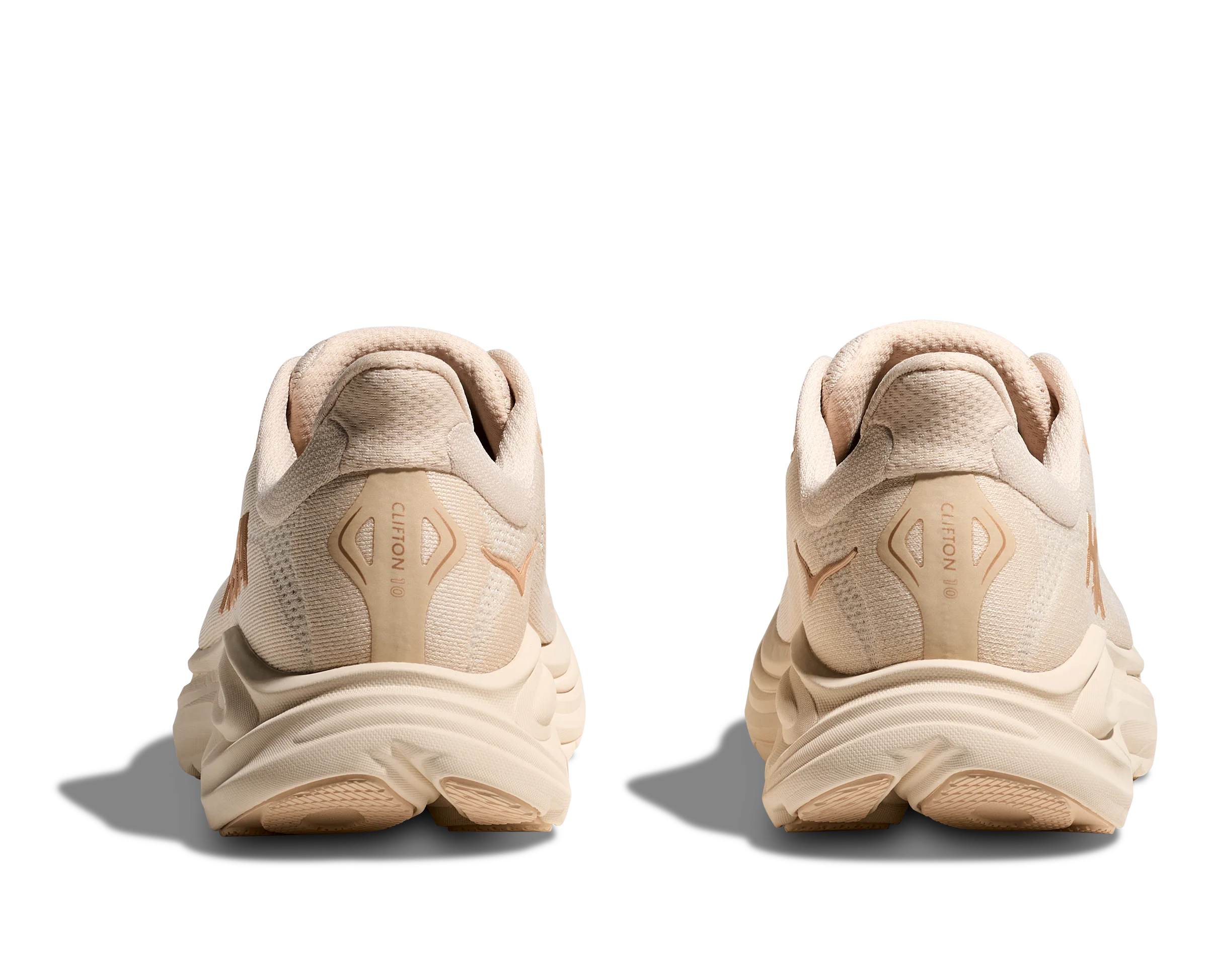 HOKA Women's Clifton 10 Cushioned Running Shoe - Vanilla/Birch - Image 6