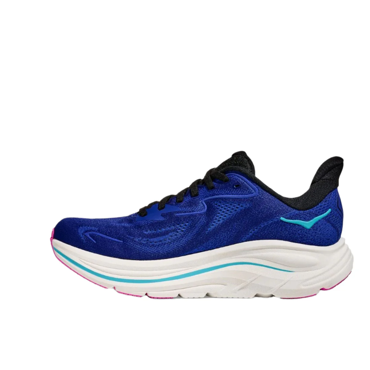 Hoka Women's Clifton 10 Cushioned Running  Shoes - Night Sky/Ultramarine - Image 2