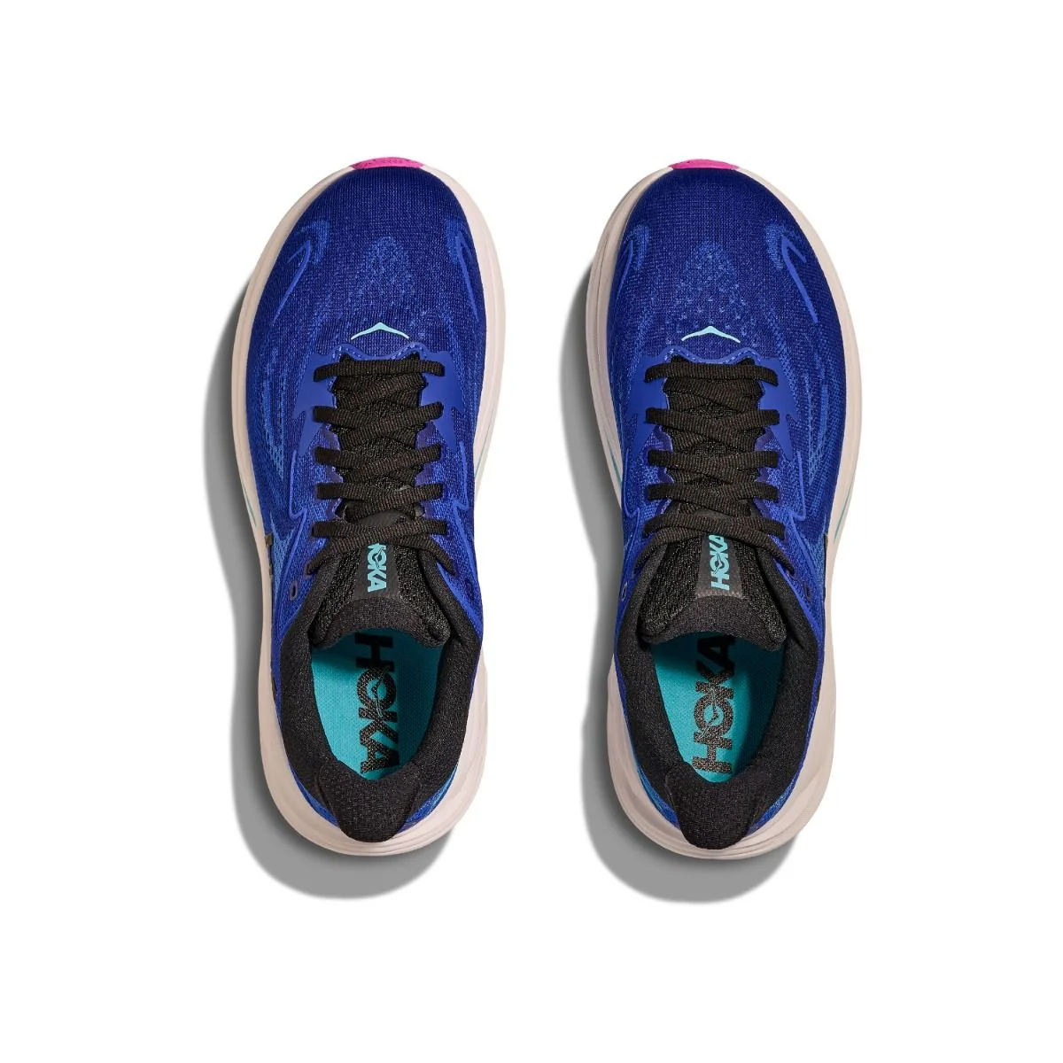 Hoka Women's Clifton 10 Cushioned Running  Shoes - Night Sky/Ultramarine - Image 3