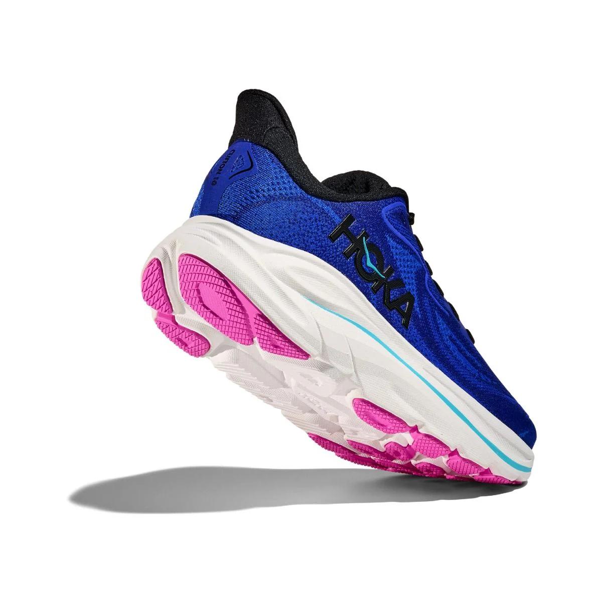 Hoka Women's Clifton 10 Cushioned Running  Shoes - Night Sky/Ultramarine - Image 4