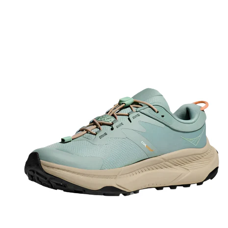 Hoka Women's Transport Commuter Shoe - Jade / Oyster Mushroom - Image 2