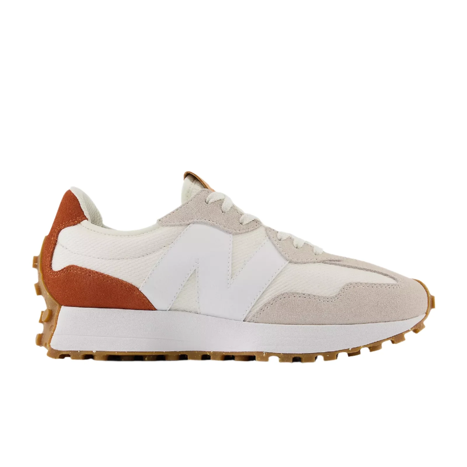 New Balance Women's 327 Retro Sneaker - Sea Salt/Rust Oxide - Image 3