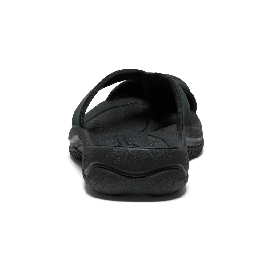 Keen Men's Waimea TG Leather Flip-Flop Sandals - Black - Image 5