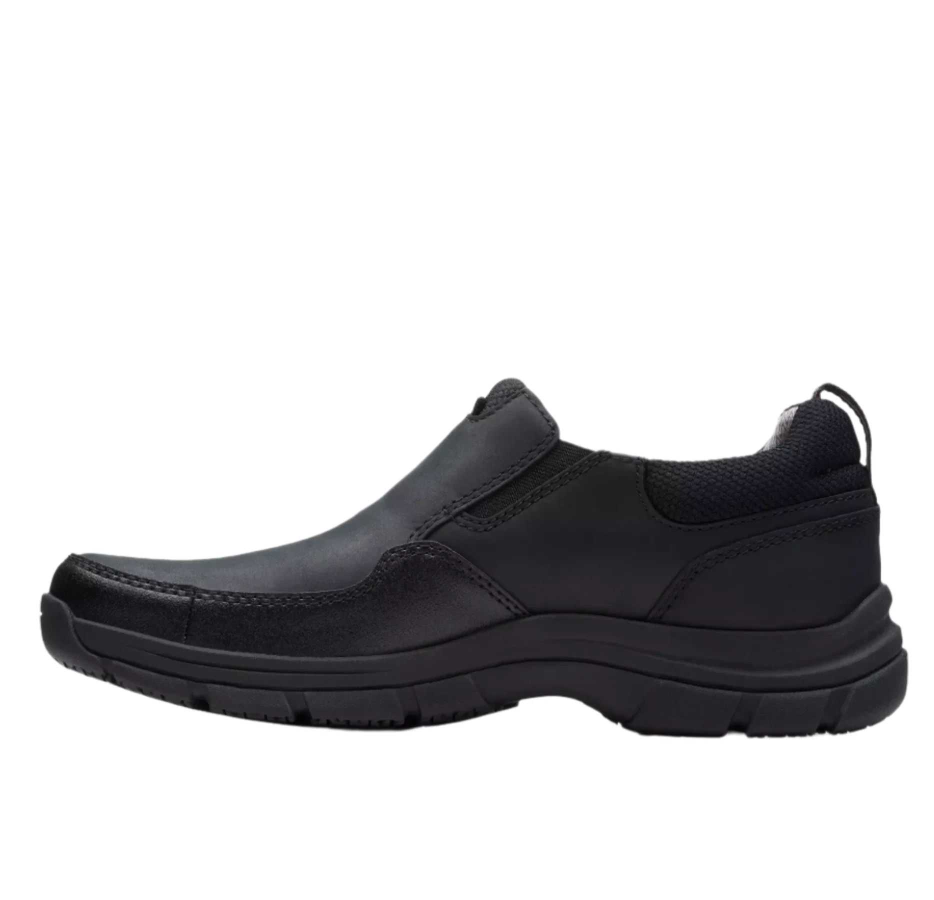 Clarks Men's Walpath Waterproof Step Slip-On - Black - Image 2