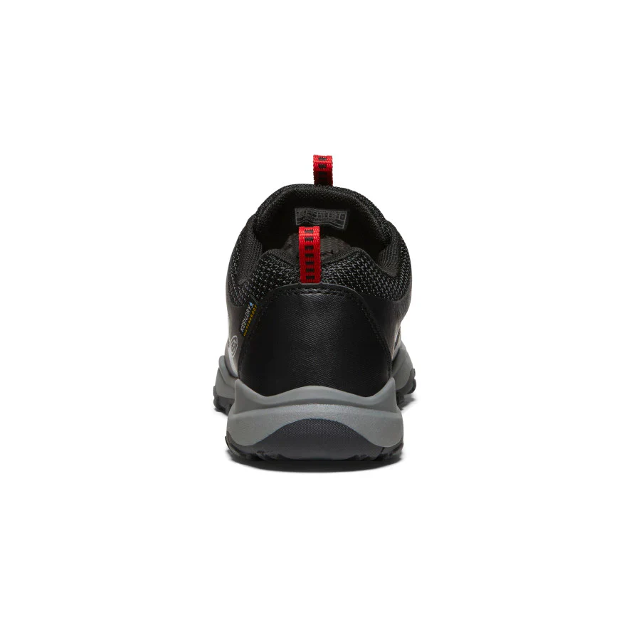 Keen Youth Wanduro Low Waterproof Boot - Black/Ribbon Red - Image 6