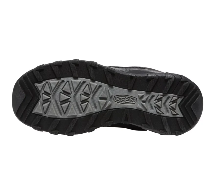 Keen Youth Wanduro Low Waterproof Boot - Black/Ribbon Red - Image 7