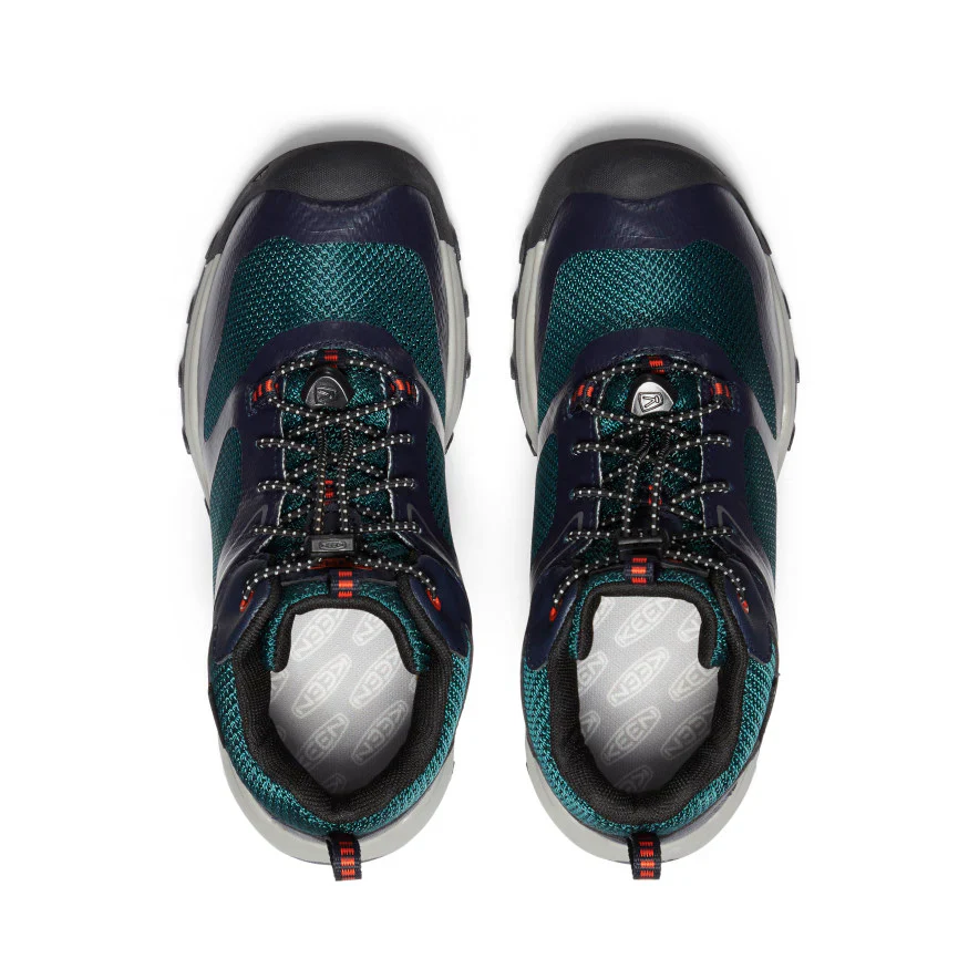 Keen Youth Wanduro Mid Waterproof Boot - Sky Captain/Sea Moss - Image 4