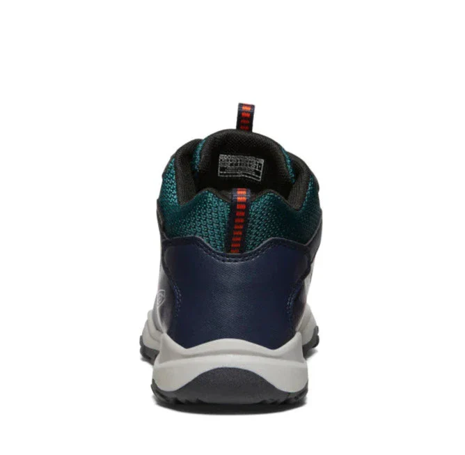 Keen Youth Wanduro Mid Waterproof Boot - Sky Captain/Sea Moss - Image 5