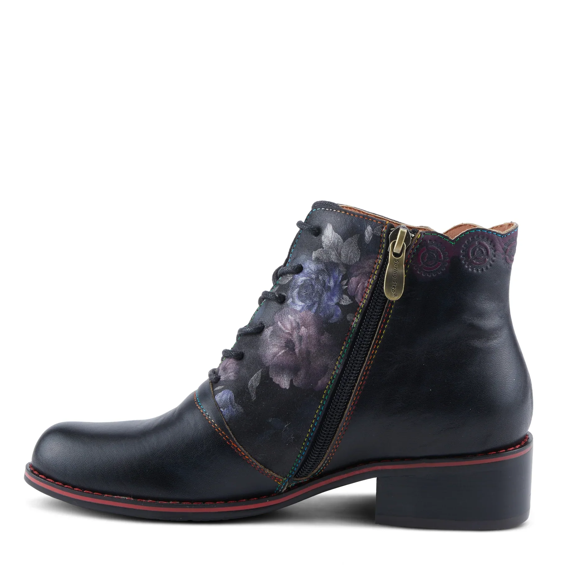 L'Artiste by Spring Step Women's Xenia Boot - Black Multi - Image 2