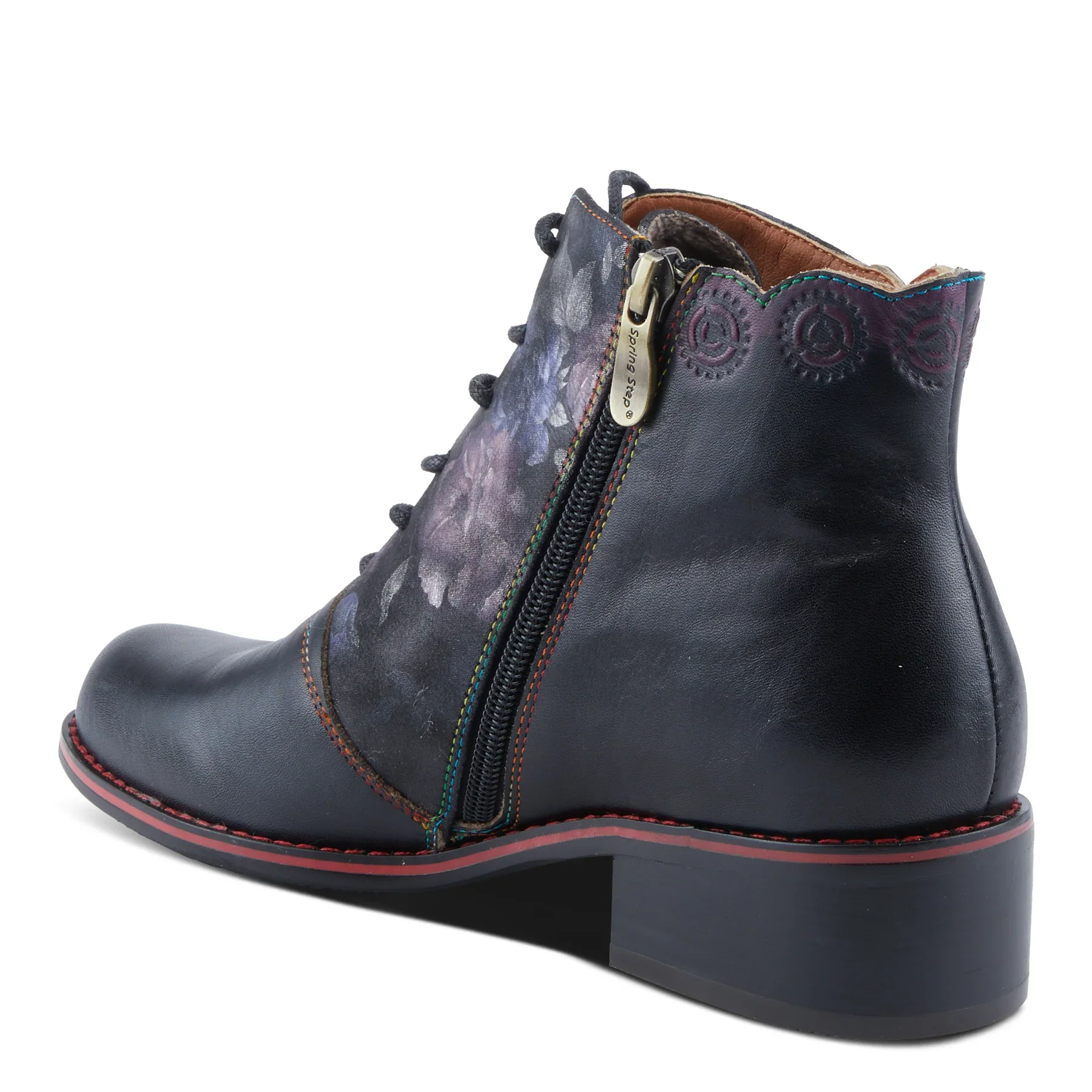 L'Artiste by Spring Step Women's Xenia Boot - Black Multi - Image 6