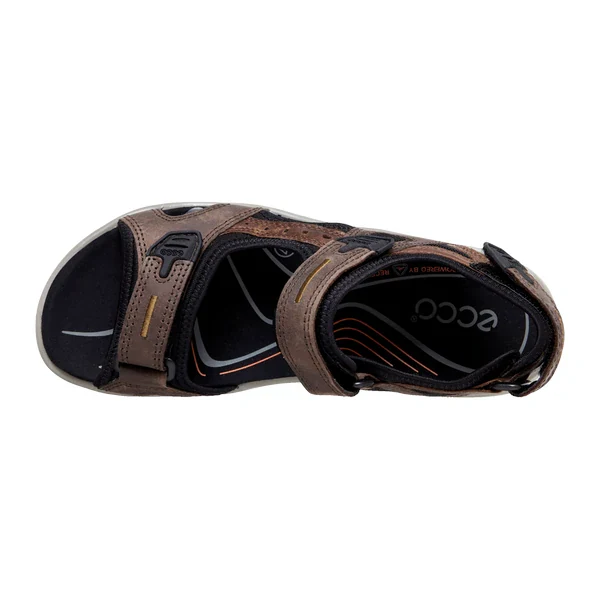 ECCO Men's Offroad Yucatan Sandals - Espresso - Image 2