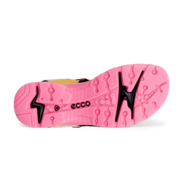 ECCO Women's Yucatan Offroad Sandal - Multicolor Bubble Gum - Image 4