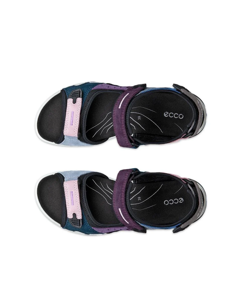 ECCO Women's Yucatan Offroad Sandals - Dusty Blue Multicolor - Image 5
